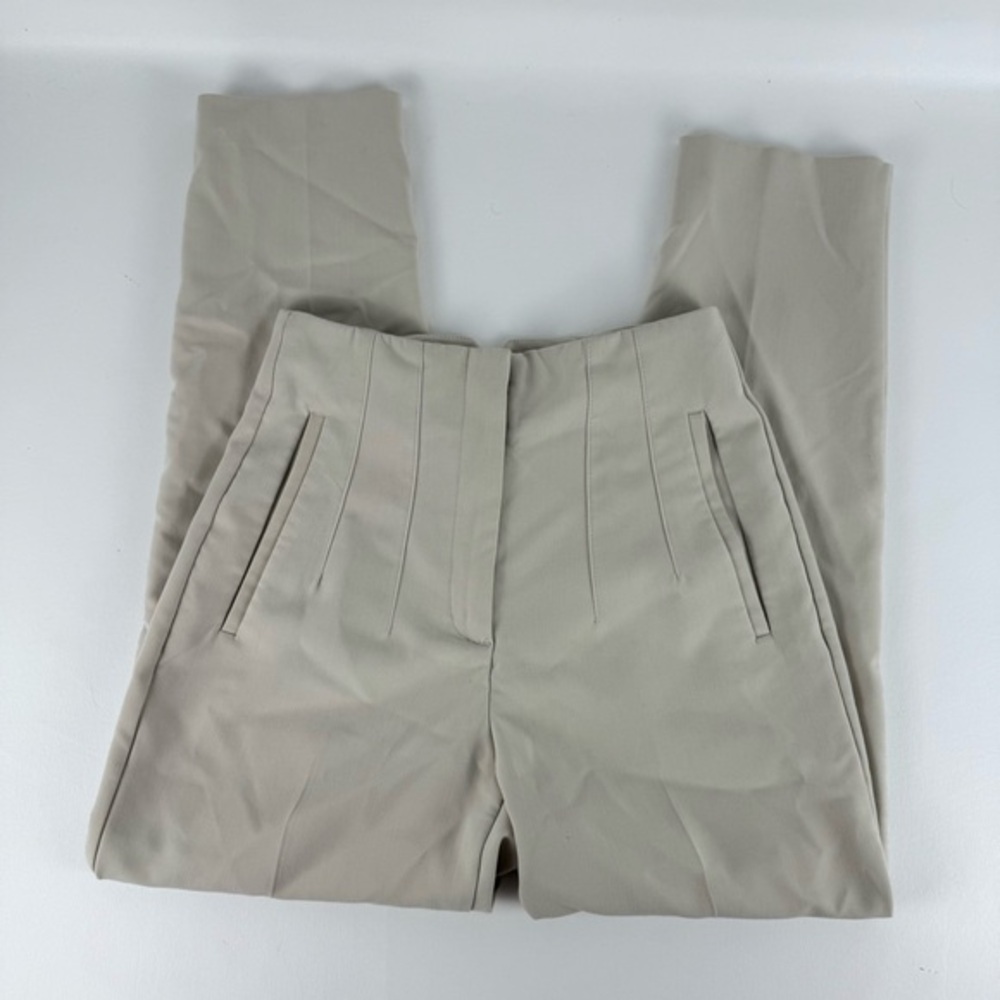 Zara Light Beige Women's Trousers